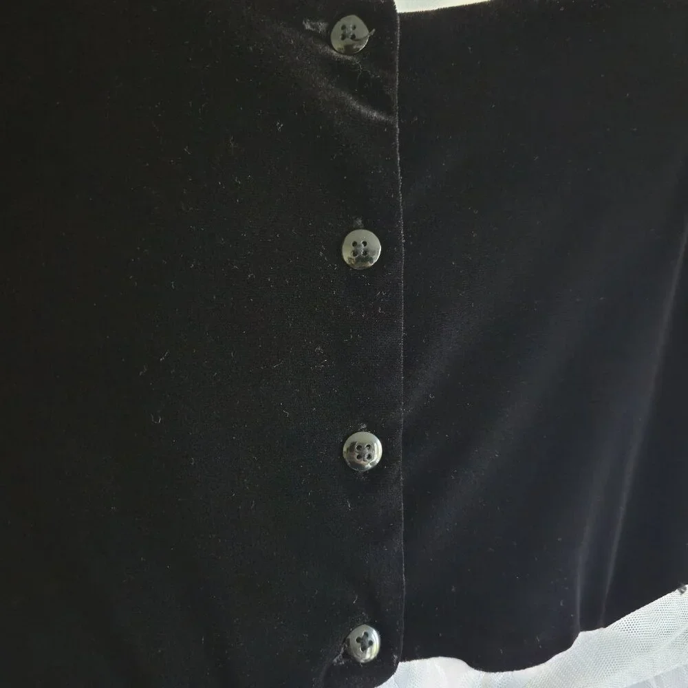 Jona Michelle Girls' Special Occasion Dress Black and White | Size 8 - Picture 5 of 9